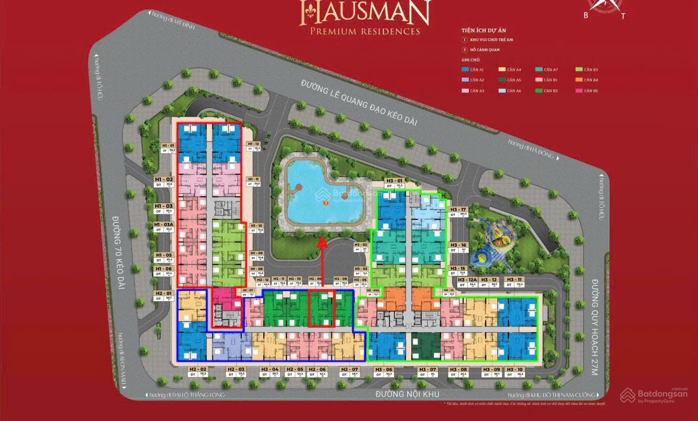 Siêu phẩm căn hộ Hausman 3PN + 2VS view bể bơi ngoài trời diện tích 117,1 m2 Siêu phẩm căn hộ Hausman 3PN + 2VS view bể bơi ngoài trời diện tích 117,1 m2