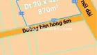Bán Đất dt 20 x 42m = 870m2 Sổ Hồng Riêng, Giá 13,9 tỷ Kho Bãi, p Trảng Dài, Biên Hòa