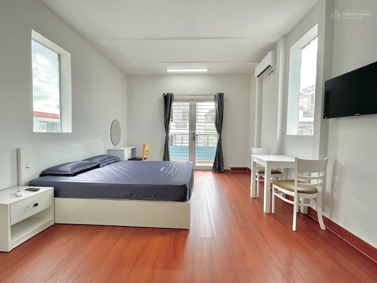 Căn hộ 1 Phòng Ngủ - Ban công lớn- Full NT- 45m2 vị trí ngay cầu Bông,Chợ Bà Chiểu,Tân Định Quận 1