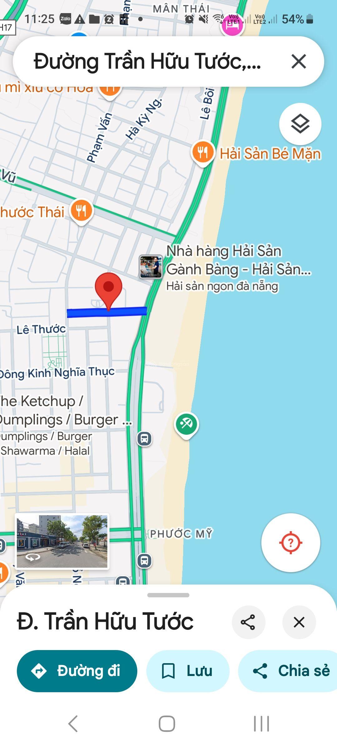 Chào bán 4 lô liền kề Trần Hữu Tước, Phường Phước Mỹ, Sơn Trà, TP Đà Nẵng