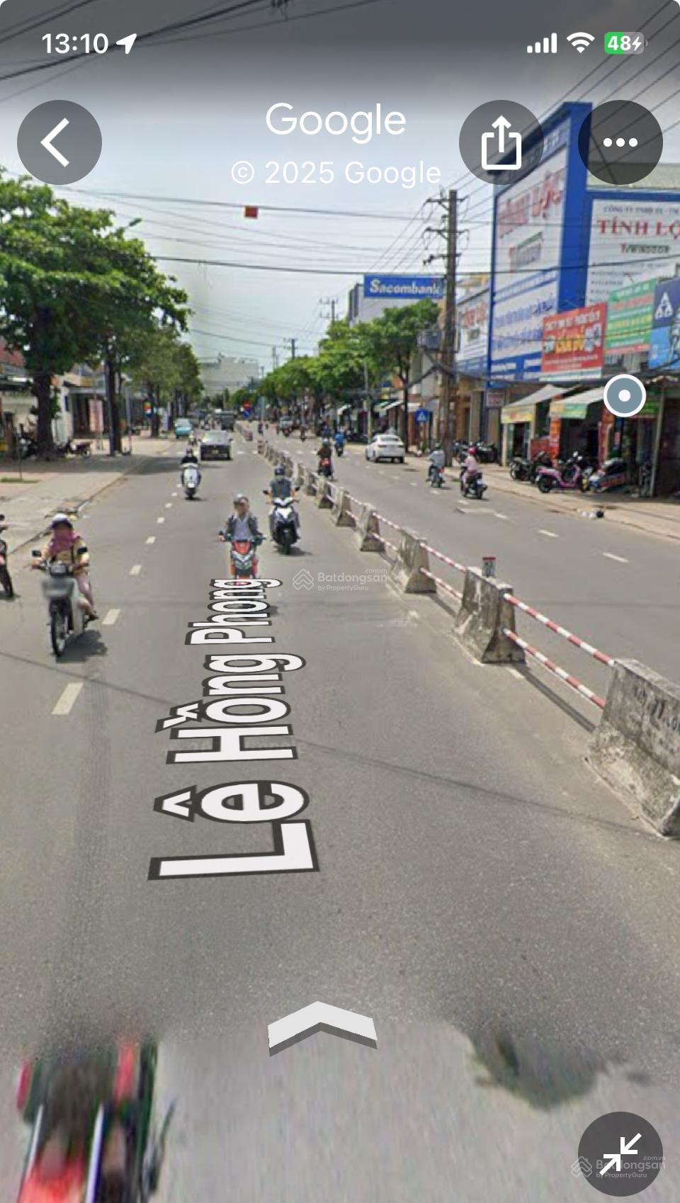 CẦN BÁN 96.3M2 ĐẤT FULL ODT MẶT TIỀN ĐƯỜNG LÊ HỒNG PHONG - NHA TRANG