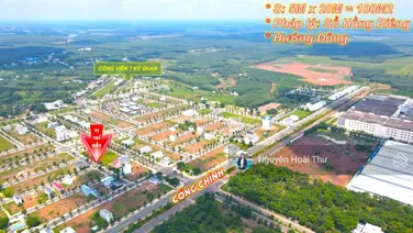 Bán Nhanh Lô Đất 100m2 Ngay Đầu Cổng Chào. Đối Diện Khách Sạn. Sổ Hồng Công Chứng Ngay