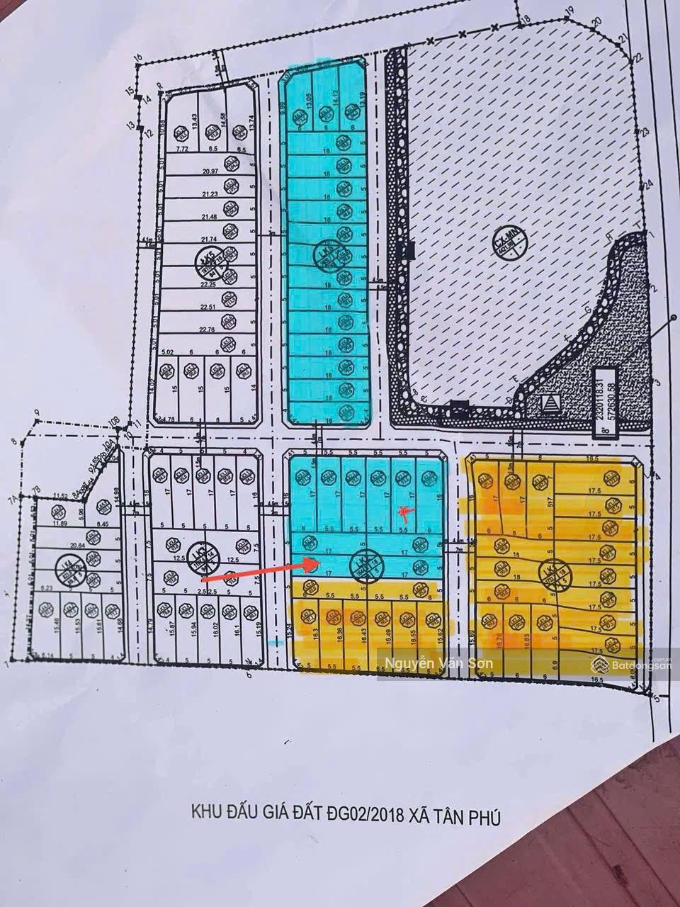 Chính chủ Bán đất đấu giá Tân Phú - 90m hai mặt tiền View Hồ thoáng mát, kinh doanh. Lh 0967 154 ***