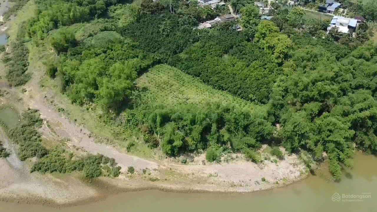 Nhỉnh 1 tỷ bán lô đất 518m F0 nghỉ dưỡng đẹp tại Bình Sơn, Kim Bôi, Phú Thọ, view sông, KD homestay