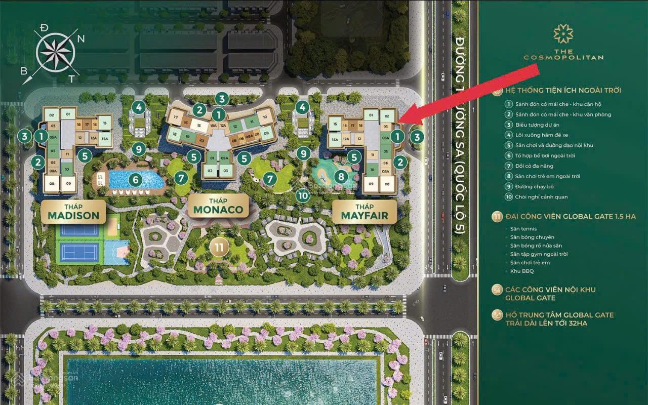 Chuyển nhượng căn hot M1 view Expo, Cầu Tứ Liên, Hồ lớn 32Ha, sông Hồng