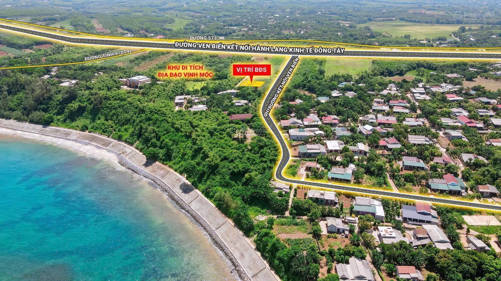 Block 2 lô F0 Full thổ cư - Biển Vịnh Mốc - Tỉnh Quảng Trị View Quá đẹp 5xx