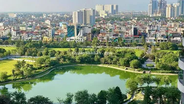 Cho thuê căn góc, view hồ, full nội thất Phú Mỹ Complex N01T4 Ngoại Giao Đoàn, 122m , 3PN,2WC