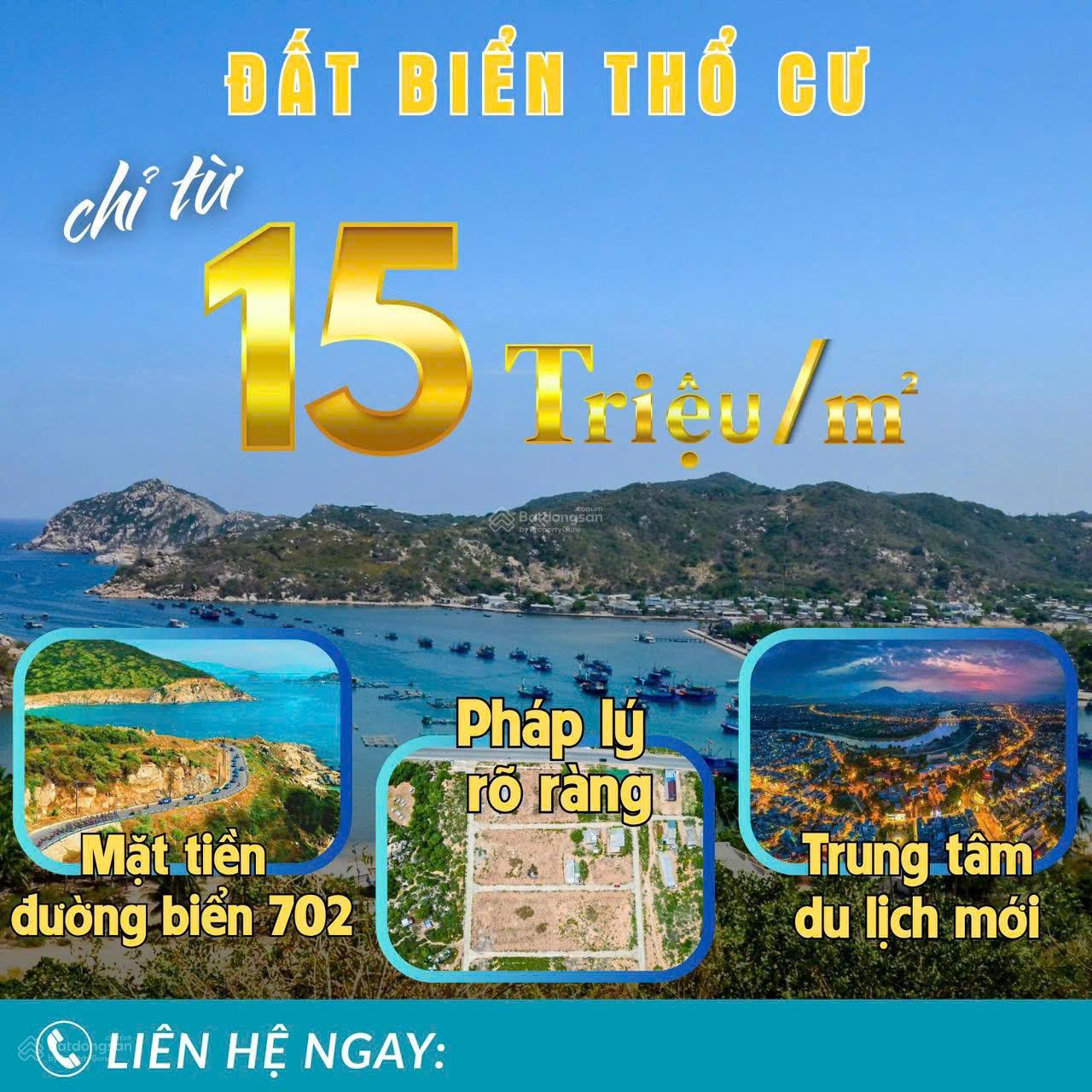 Đất Biển Nam Khánh Hòa  Cơ Hội Xây Villa Nghỉ Dưỡng Chỉ Từ 15 Triệu/m² - Một Bước Chân Tới Biển