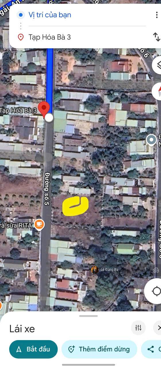 Bán đất 100m2 mặt tiền đường 5m rộng 8m, xã Tam Phước - Long Điền, full thổ cư