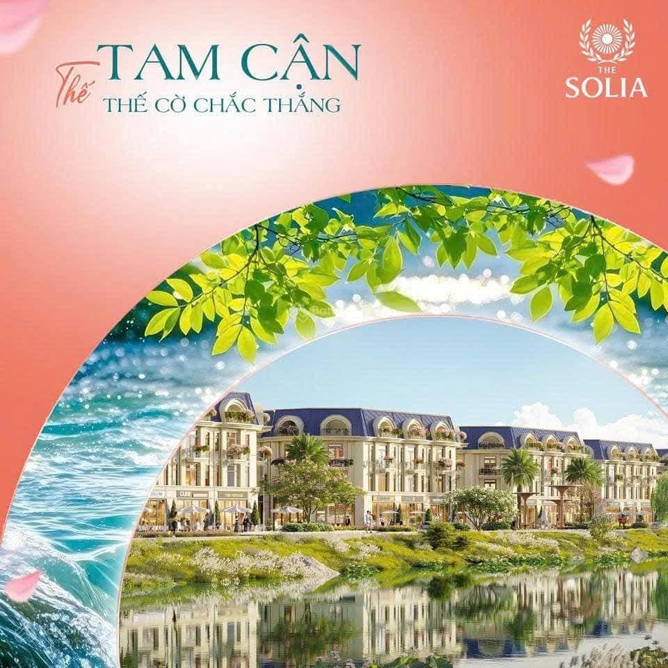 The Solia Bến Lức quy mô 20ha và 1000 sản phẩm, tầm 60% là đất nền còn lại là nhà phố xây sẵn