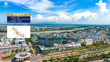 Căn hộ 2 phòng ngủ, view sông trực diện, tầng cao thoáng mát, Masteri Đà Nẵng - chỉ 5tỷ/căn
