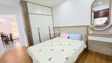 Bán căn hộ 65.7m2 (2PN) ở CT3 VCN Phước Hải, đầy đủ nội thất ĐẸP, ban công hướng Đông