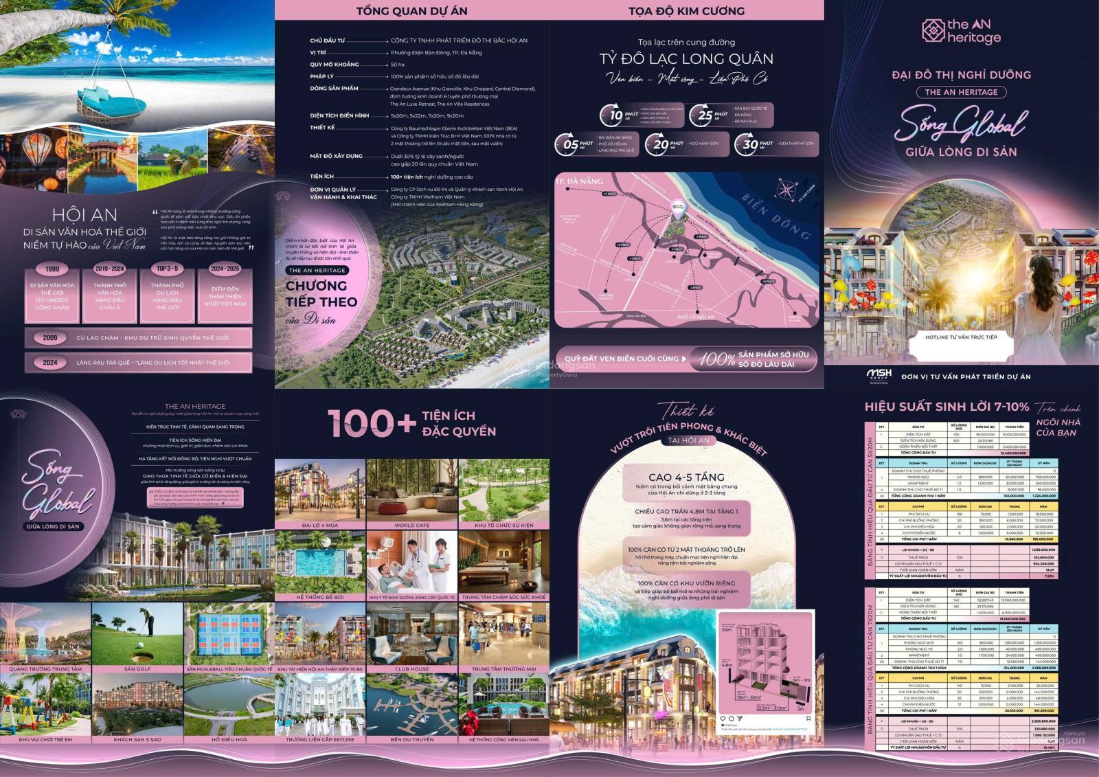 Biệt thự 100m2 The An Heritage Hoi An