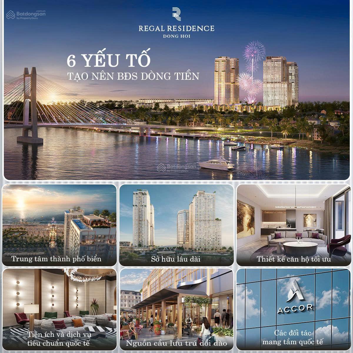 Căn hộ mặt biển tiềm năng sinh lời pháp lý sổ hồng - CĐT uy tín. Regal Signature cơ hội hiện hữu