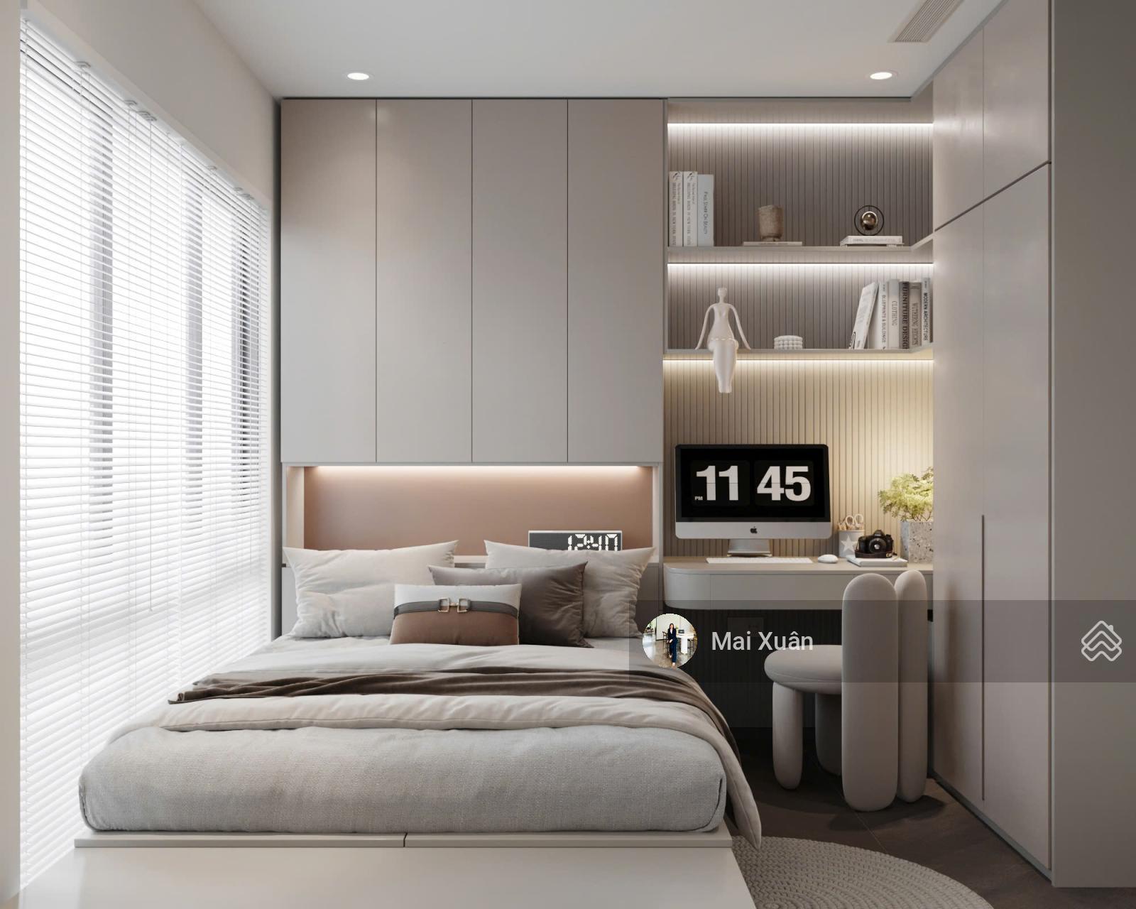 Cho thuê căn hộ 2PN, diện tích 80m², full nội thất, tòa BE2, phân khu Beverly, Vinhomes Grand Park Cho thuê căn hộ 2PN, diện tích 80m², full nội thất, tòa BE2, phân khu Beverly, Vinhomes Grand Park