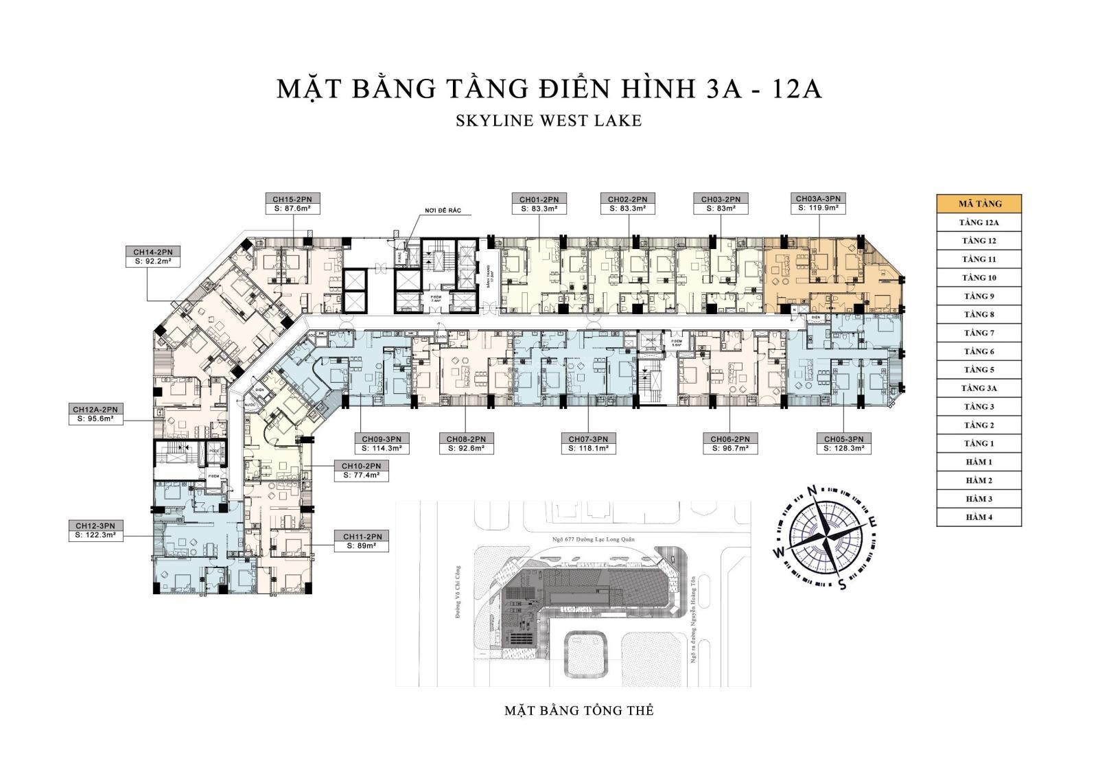 Chính chủ em cần bán căn 2 ngủ view Võ Chí Công diện tích 95,6m2 giá bán 120tr/m2 bao phí - 11,5 tỷ