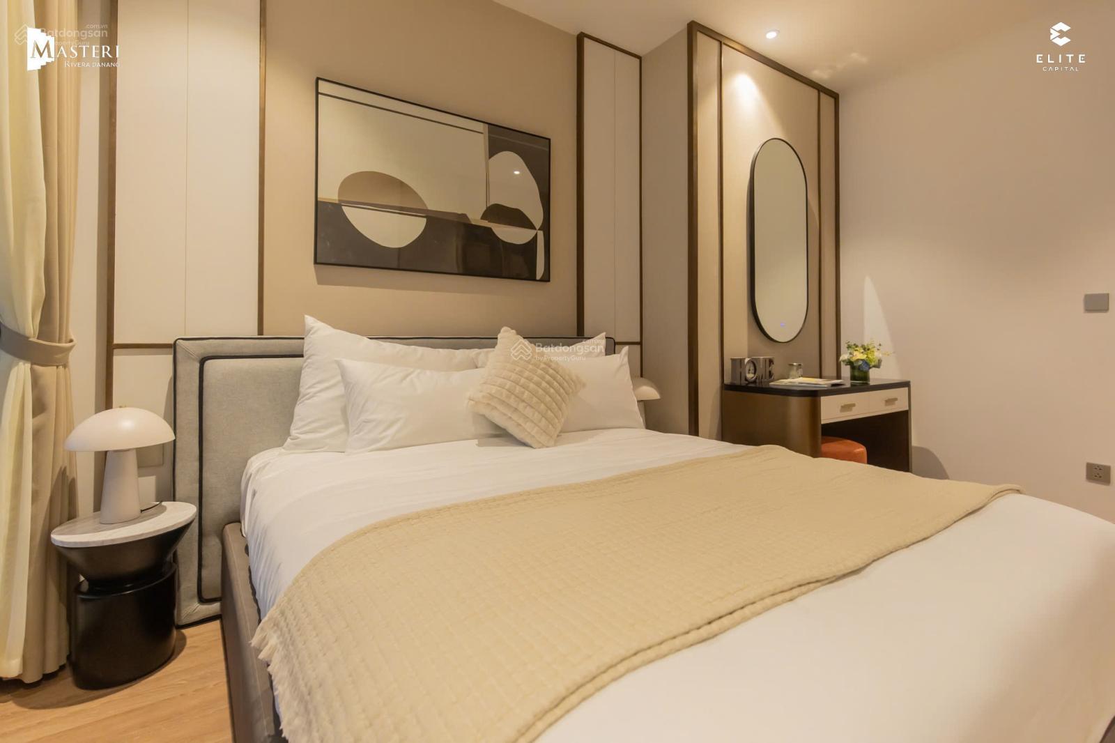 Căn 2PN+ DT: 76.6M2 giá tốt hơn căn 3PN DT: 79.2M2 "1 tỷ2" dự án Masteri Rivera Đà Nẵng.