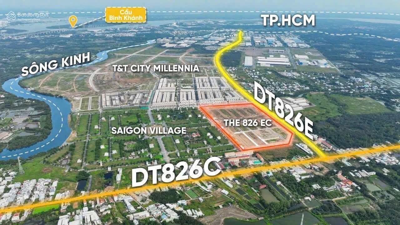 The 826EC điểm sáng đầu tư khu Nam Sài Gòn, giá chỉ 30tr/m2, bank vay 70% miễn lãi The 826EC điểm sáng đầu tư khu Nam Sài Gòn, giá chỉ 30tr/m2, bank vay 70% miễn lãi