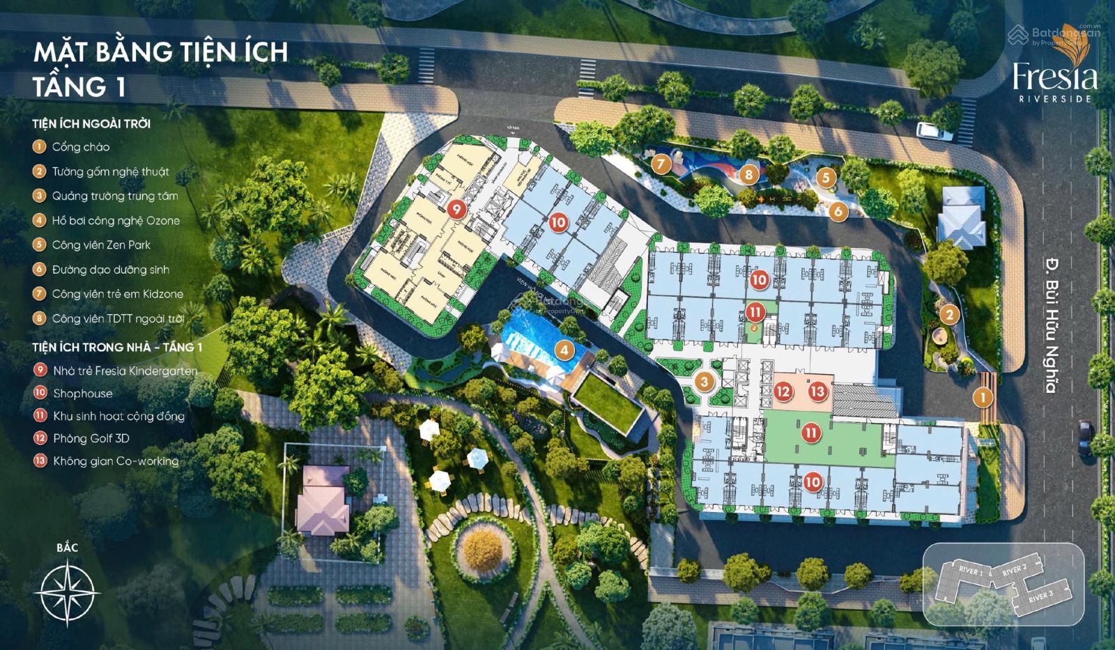 Căn Hộ 2PN View Sông Thượng Đỉnh Đối Diện Aone Mall Lớn Nhất Việt Nam