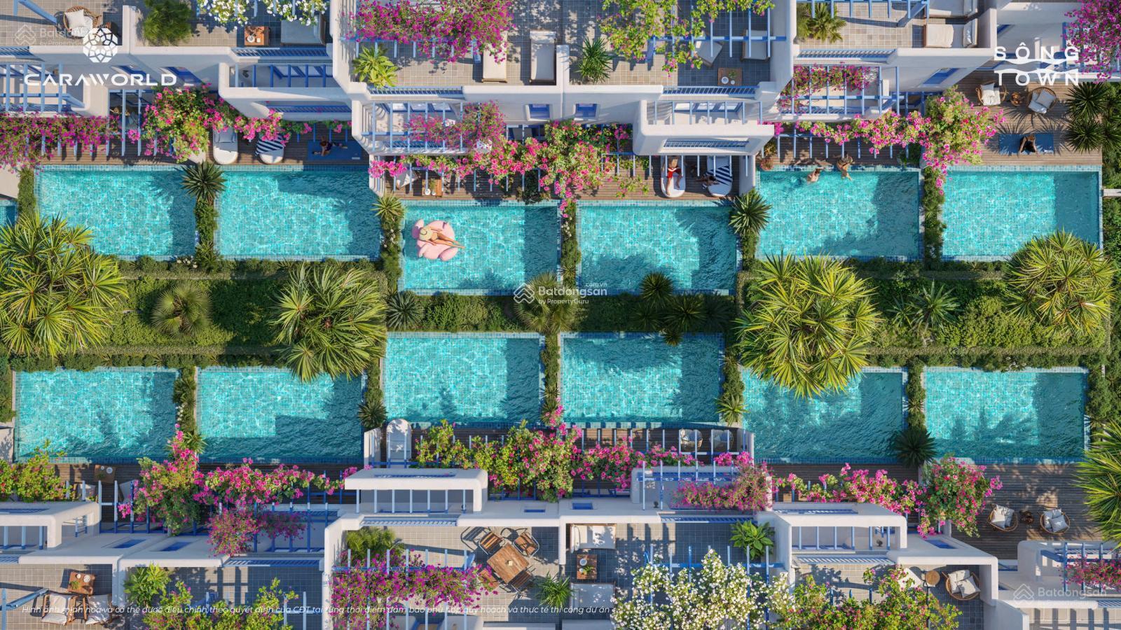 Bán nhà biệt thự CaraWorld Cam Ranh, giá siêu hời 6 tỷ VND, 122.4 m2, 3PN, 4WC