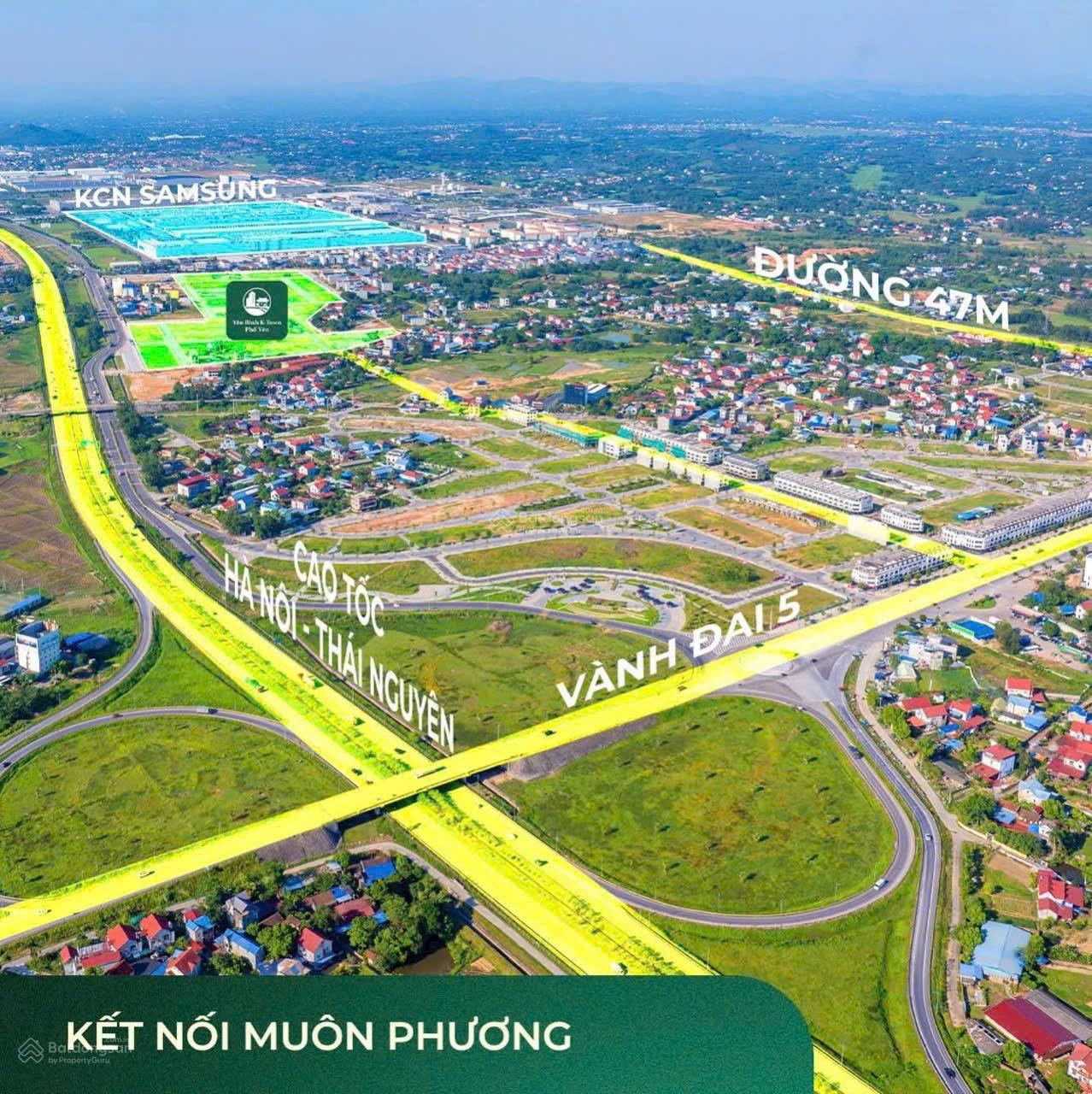 Suất ngoại giao 1.350 tỷ căn 2PN chung cư Yên Bình Complex cạnh Sam Sung Thái Nguyên