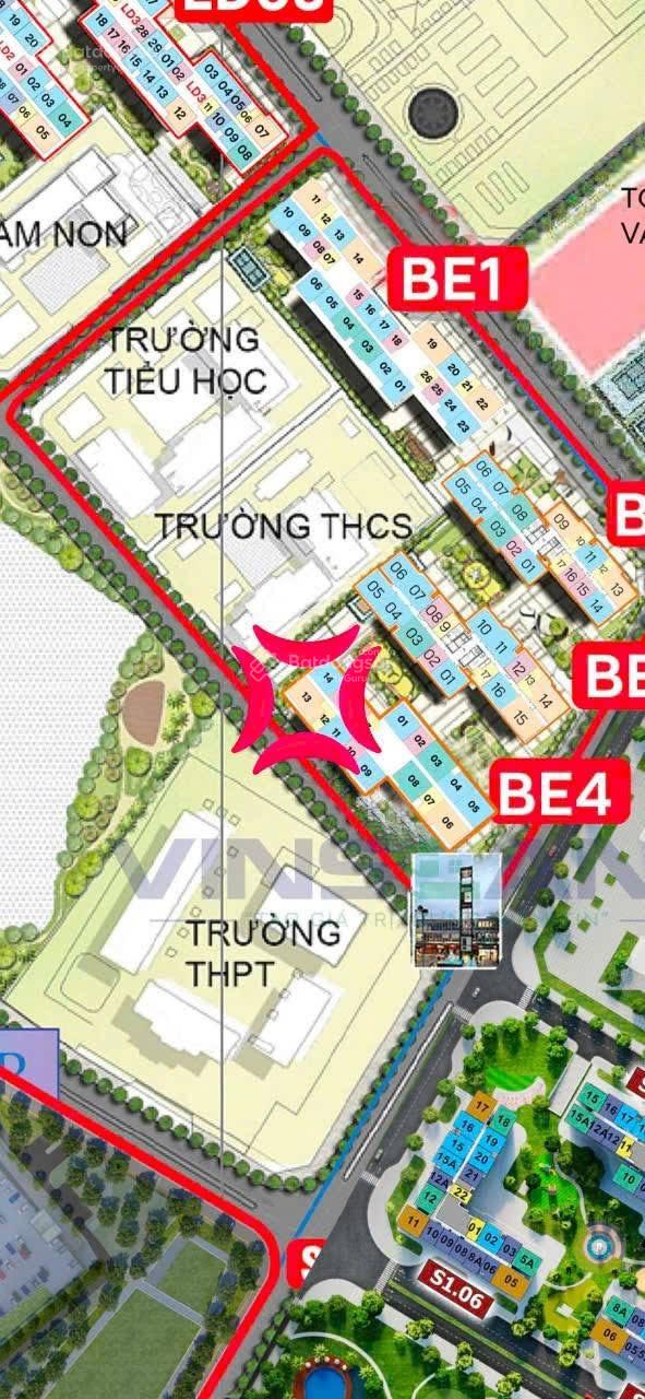 Căn 2 ngủ Góc Beverly Ocean Park, Gia Lâm Căn 2 ngủ Góc Beverly Ocean Park, Gia Lâm