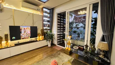 Hiếm! Bán căn góc 3 ngủ 126m2 Riverside Garden. BC hướng Nam, full nội thất, có slot. Giá 9,5 tỷ