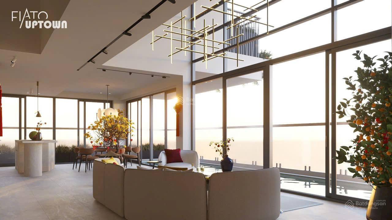Căn Duplex Fiato Uptown, DT 147m2, 3PN 2WC, giá công khai 7 tỷ 9 (chưa VAT) (căn Penthouse inbox)