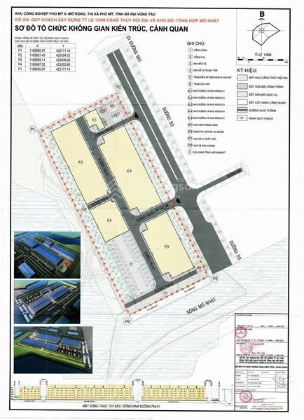 Bán đất xây cảng quốc tế và cảng nôi địa, đất xây xưởng khu công nghiêp Phú Mỹ