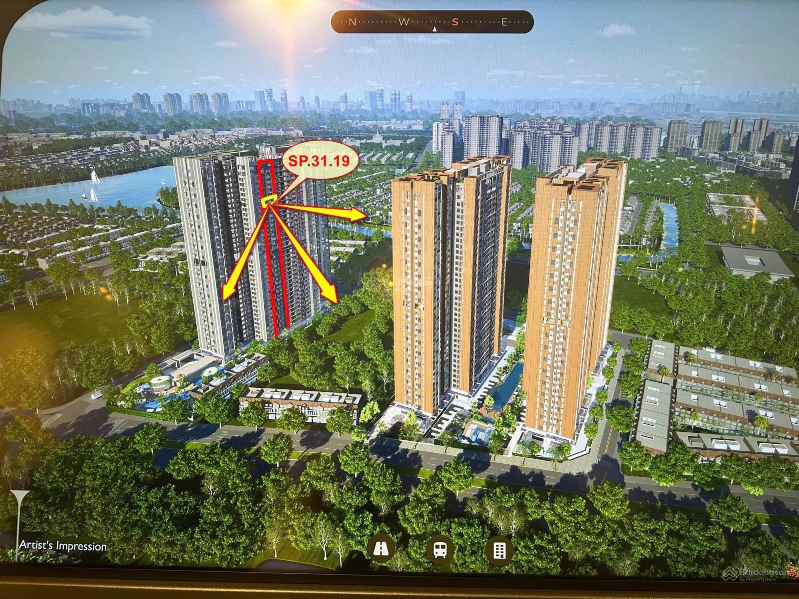 Bán cắt lỗ duy nhất 3PN cuối cùng - tầng cao, view thoáng - đơn giá chỉ 71tr/m2
