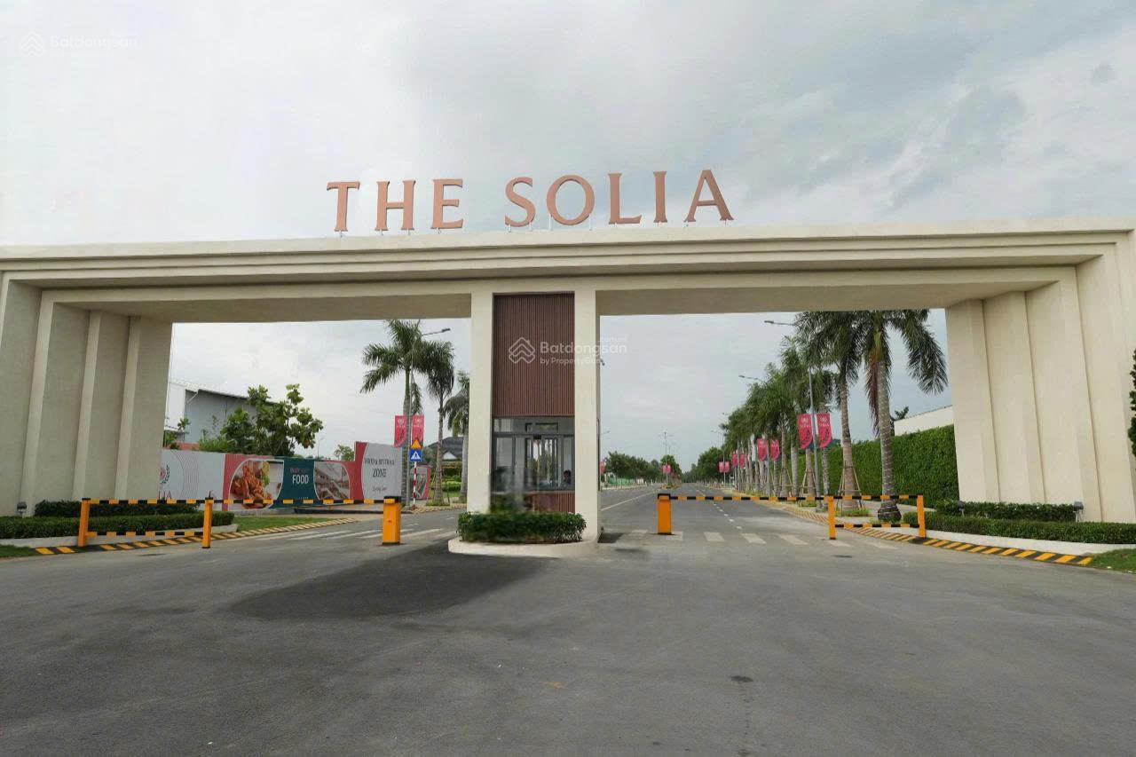 Đất nền 90m2 The Solia sổ công chứng ngay. Mặt tiền đường ĐT830 xã Lương Hoà. Giá từ 21 triệu/m2