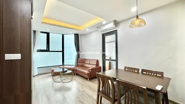Cho thuê căn hộ HUD Building Nha Trang 65m² 2PN full nội thất, ban công hướng Nam mát cả ngày