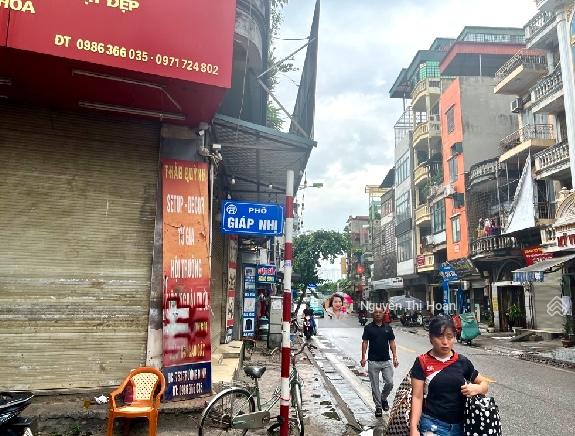 Bán nhà cấp bốn mặt phố Giáp Nhị 90m2 - 29,4 tỷ - kinh doanh - ô tô tránh