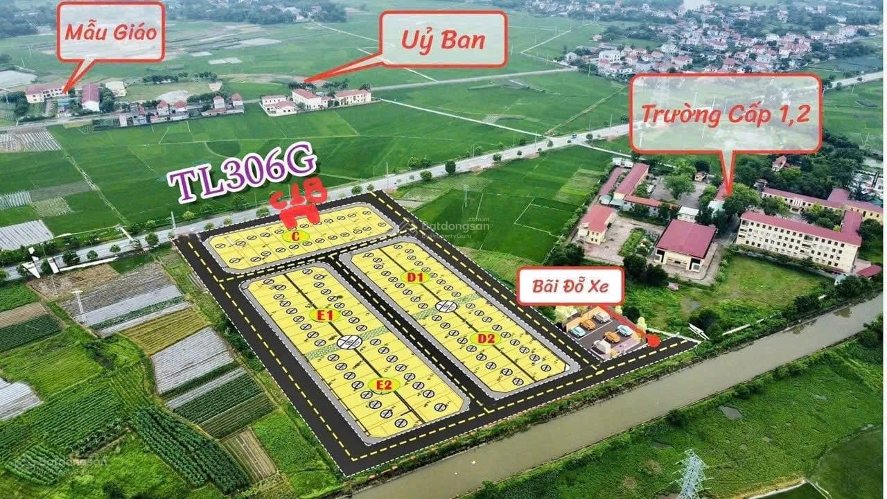 Đất đấu giá An Hoà City - Tam Dương, mặt tiền 7m