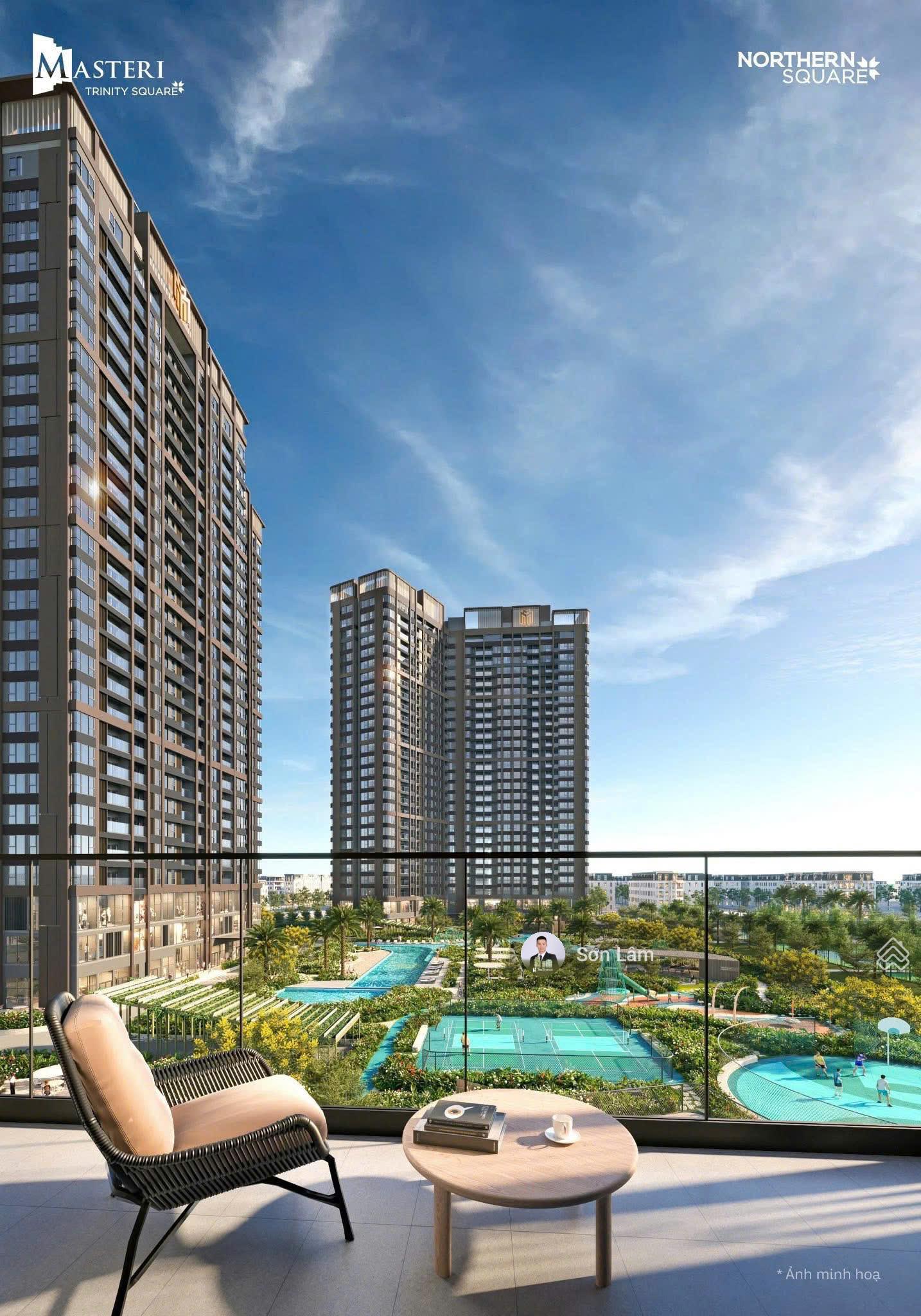 Bán Căn 2 ngủ Góc Đẹp nhất - Tòa N3 - View ôm trọn Bể Bơi Công Viên- Ban Công ĐB- ĐN - Tầng 9