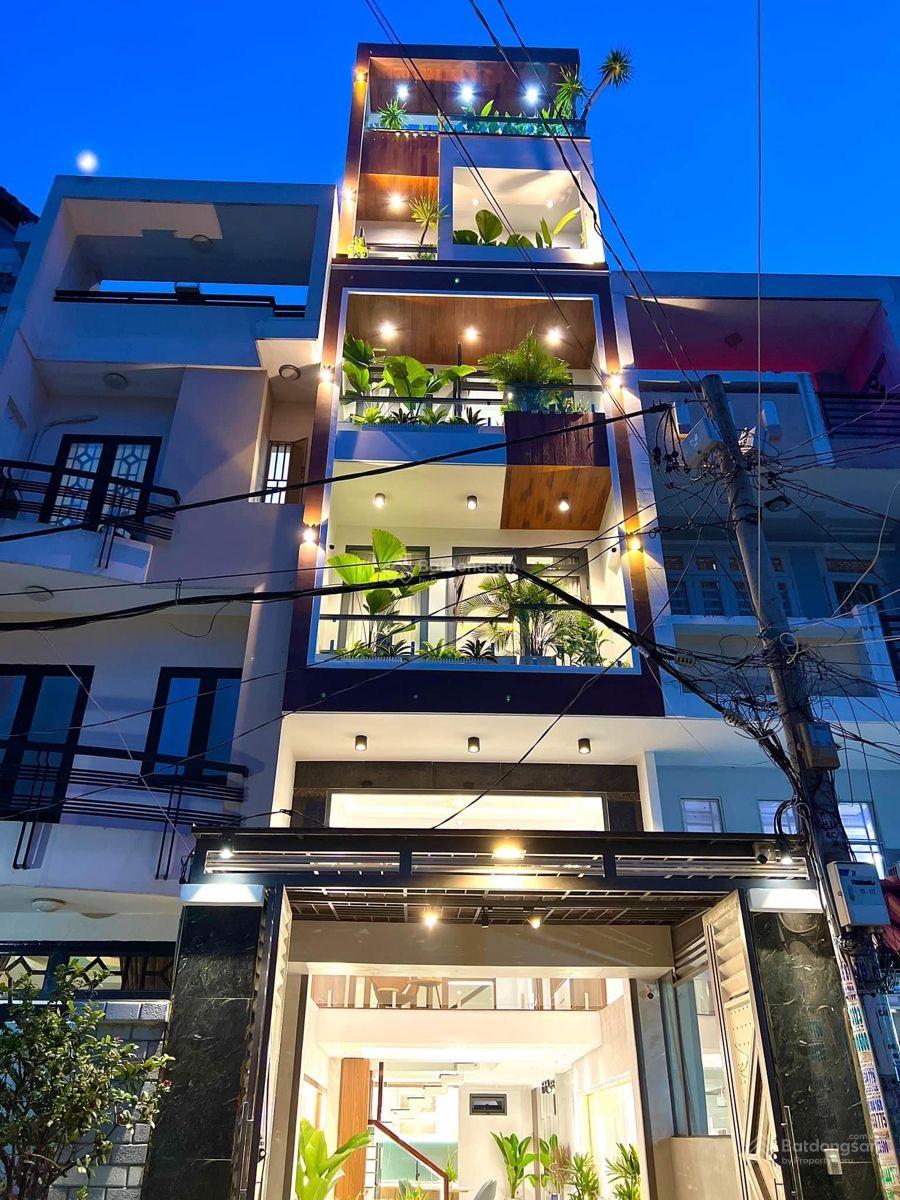 Nhà mới xây mặt tiền Hiệp Thành 4 tầng, full nội thất cao cấp khu dân trí cao