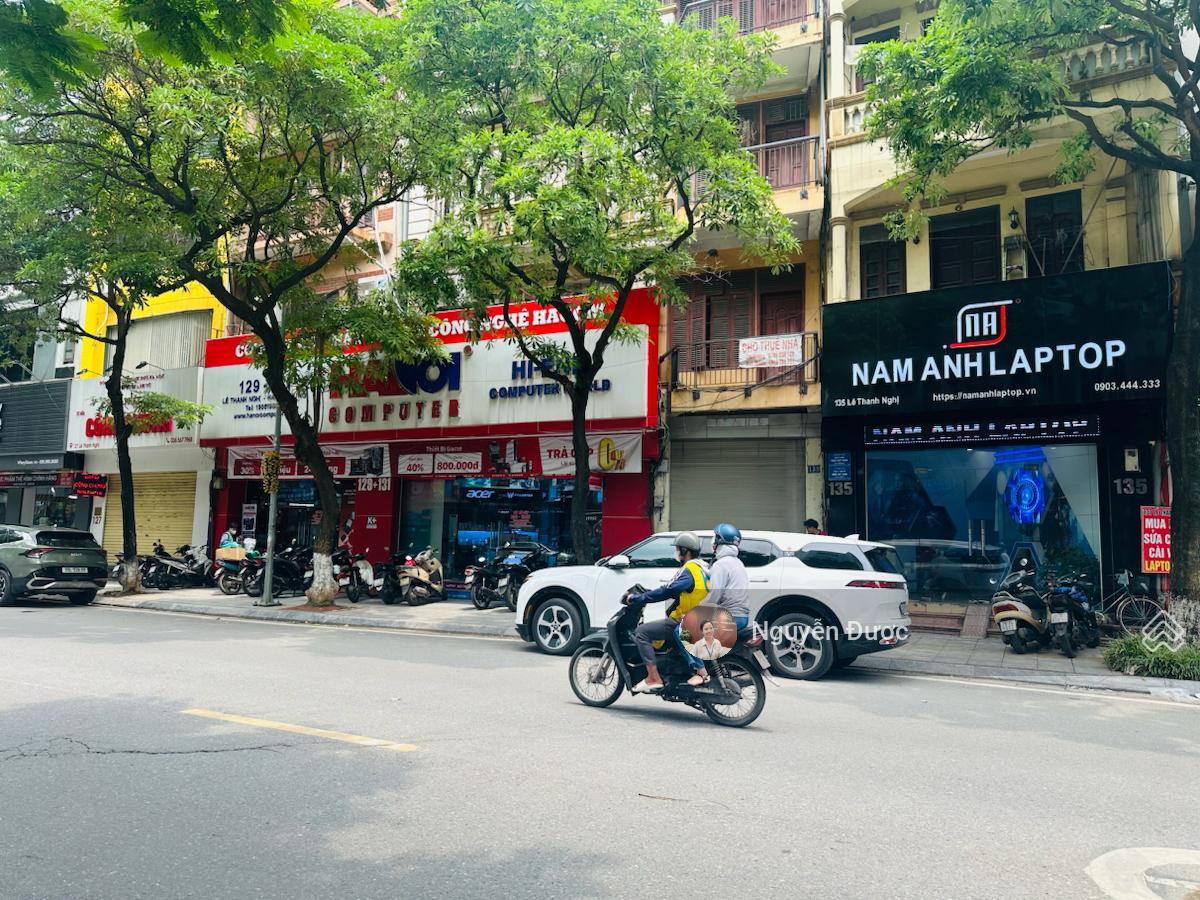 Siêu hiếm! Mặt phố Lê Thanh Nghị, Hai Bà Trưng, 5 tầng, MT 5.4m, của hè rộng, vị trí đẹp, 35 tỷ