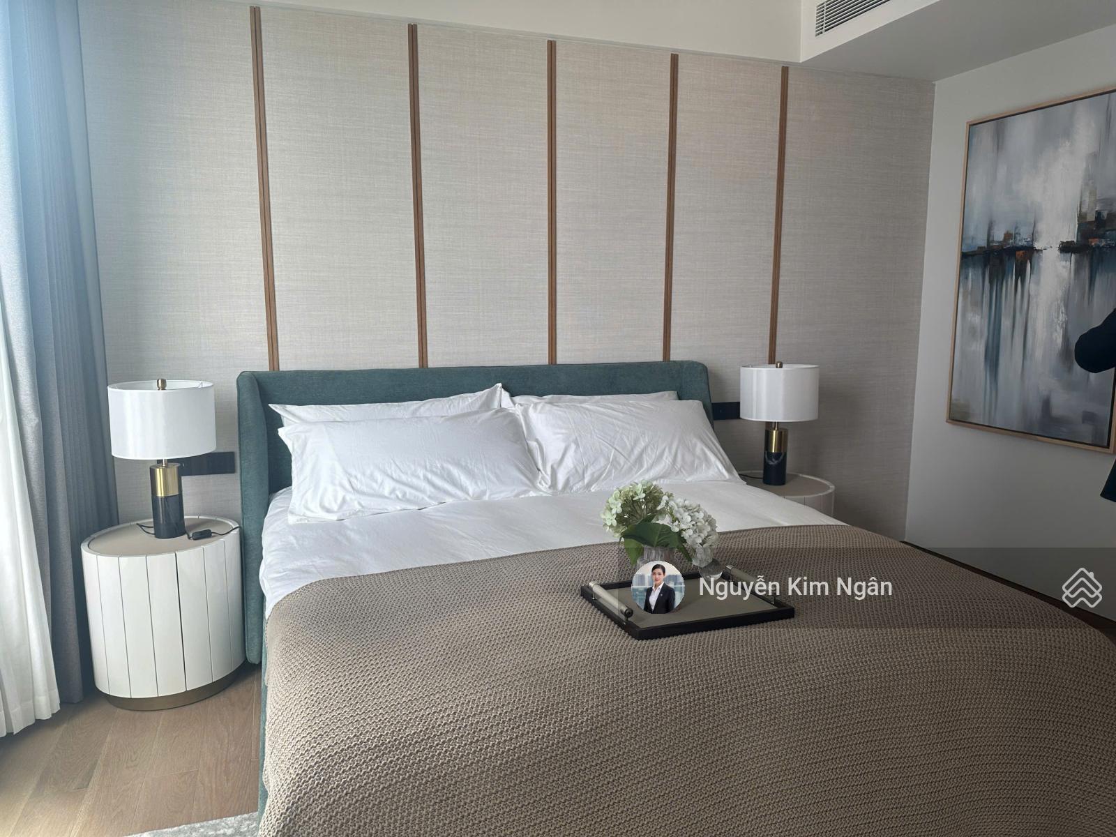 Cho thuê căn 2PN - 2WC căn góc giá 72tr/th full nội thất, tòa Sea JW Mariott, miễn PQL