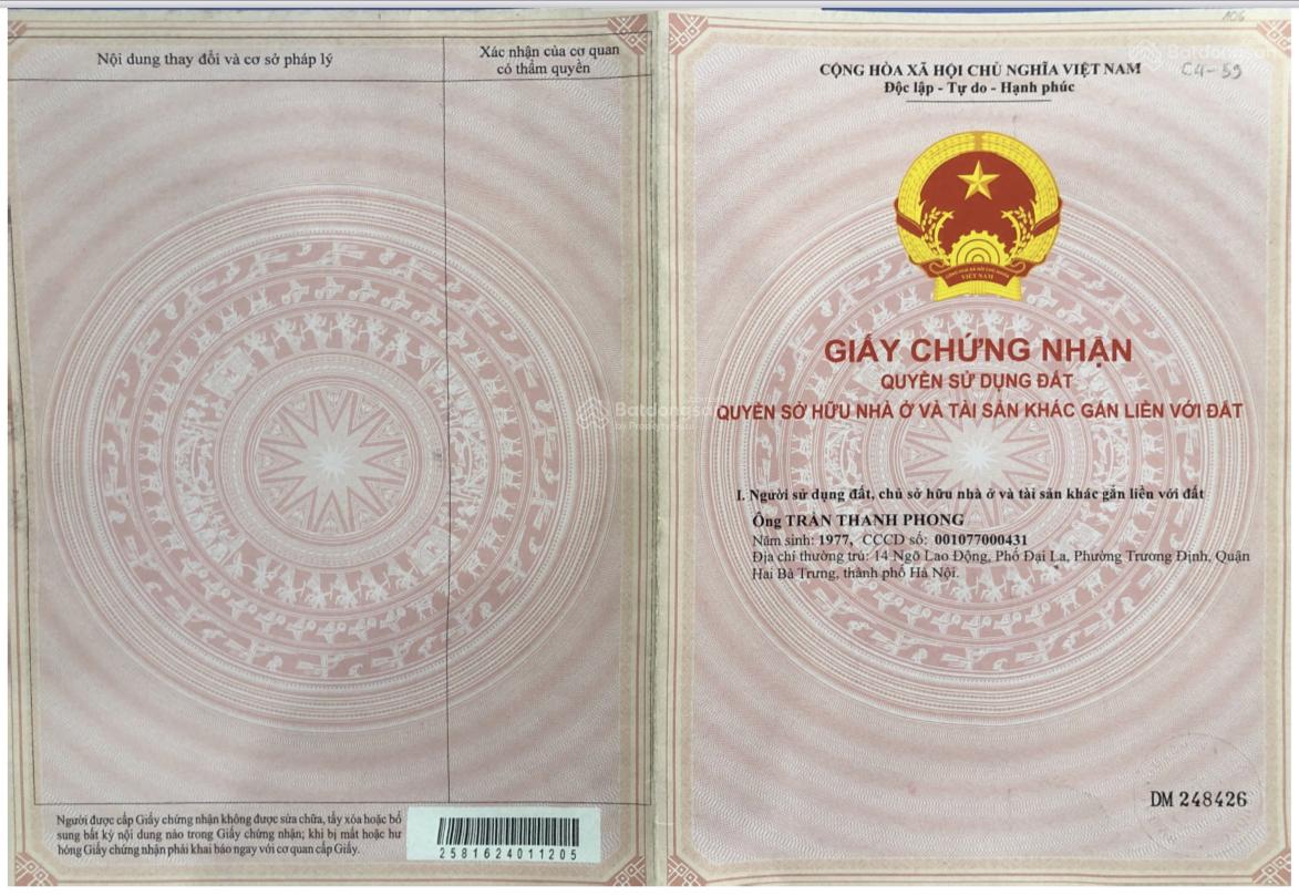 Ngộp! Bán nhanh 1 lô duy nhất 575 triệu, 75m2, sổ hồng riêng - Chính chủ 0906 443 ***