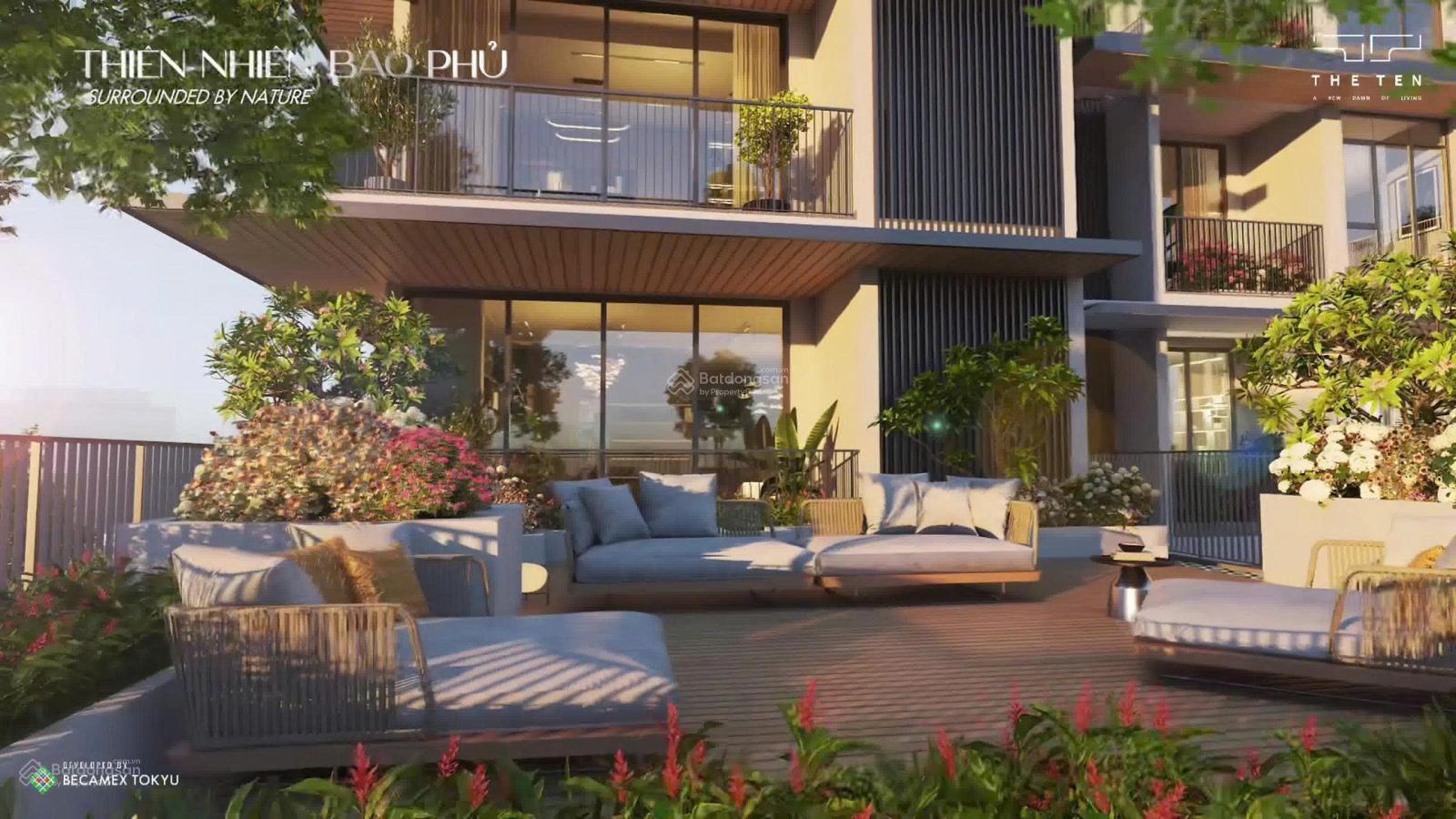 Bán căn 2PN, 2WC - 100m2 tại The Ten, view siêu thị Aeon, cho thuê 28tr/th, tỷ suất 5%/năm