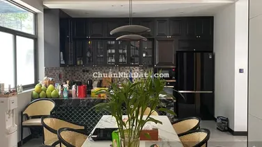 Biệt thự view công viên VIP khu Victoria Village, DT 12,8x20m giá 65 tỷ full nội thất cao cấp