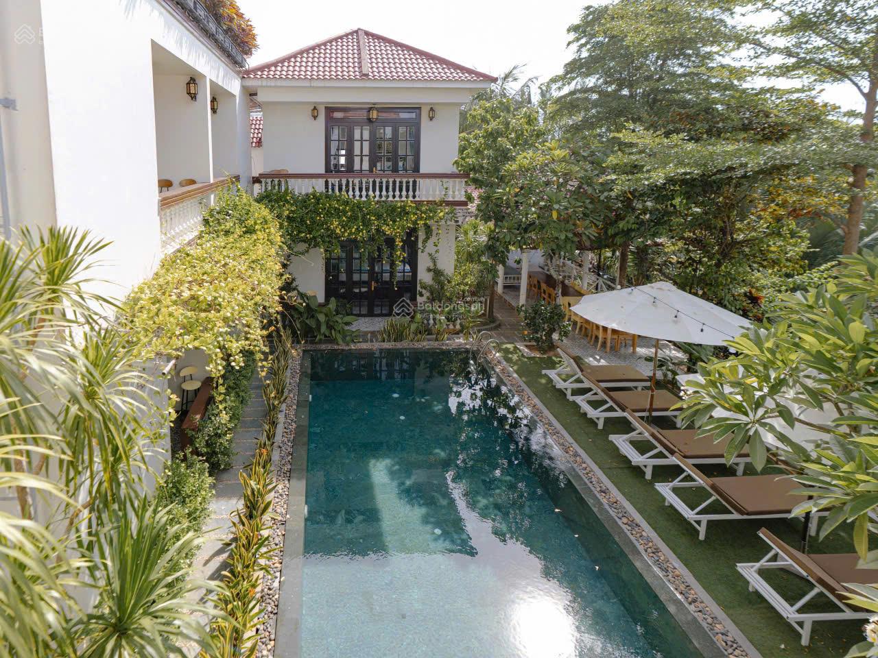 Biệt thự view sông 750m2 ngay rừng dừa Bảy Mẫu - Hội An vừa ở vừa khai thác cho thuê 100 tr/th