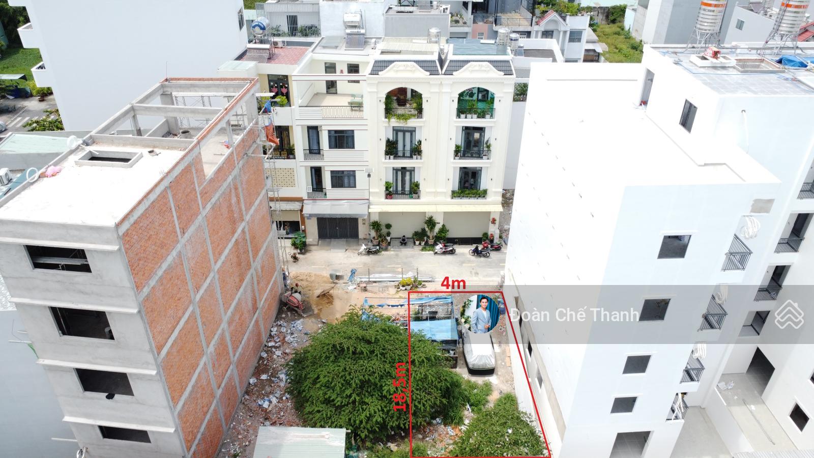 Chủ ngộp bank giảm 250tr Bán gấp đất thổ cư 75,6m2(nở hậu) đường 7m, ngay chợ trung tâm Q. Bình Tân