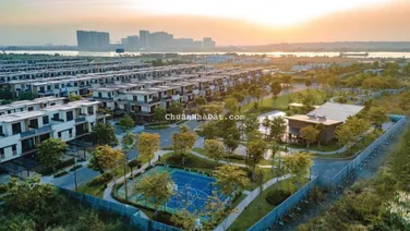 Nhà phố vườn khu đô thị Izumi City. Mẫu nhà ngang 7x20,5m (143,5m2)- Nhà sẵn bàn giao - Sổ Hồng .