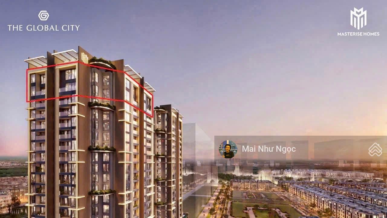 Bán căn hộ Masteri Grand View, 6,86 tỷ, 60m2, 1PN, 1WC, Đông Nam, chính chủ