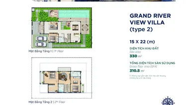 Biệt thự đơn lập 375m2 khu Elitte2 (tai thỏ), sông lớn 100m giá chỉ 28 tỷ toàn giá, thương lượng