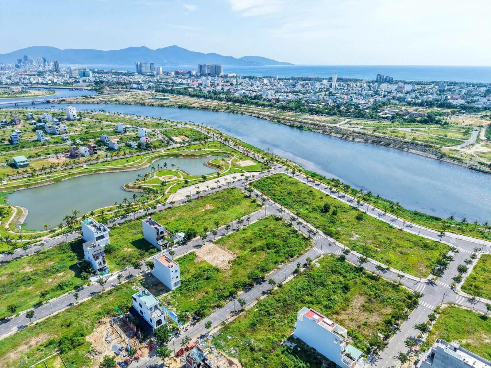 Đất villa view sông, đất nền Đầm Sen, Nam Hòa Xuân