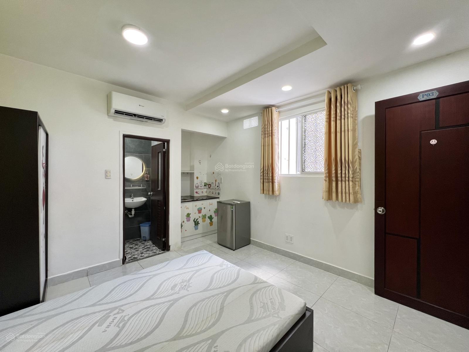 Cho thuê studio 25m2 full NT hiện đại ngay Cù Lao Phú Nhuận sát Tân Định Q1, gần ĐH ISB UEH Q1