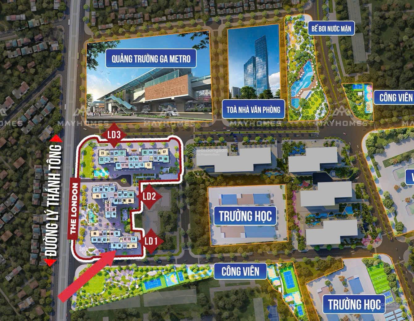 Chính chủ gửi bán căn 2PN 2WC - 61m2 - The London - giá thu về - LH: 0819 328 ***