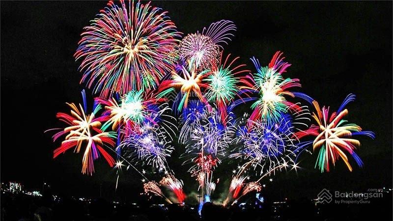 Bán căn 1PN+ 54m2 view Pháo Hoa hàng tuần tại The Beverly, nhà mới 100% chưa qua sử dụng